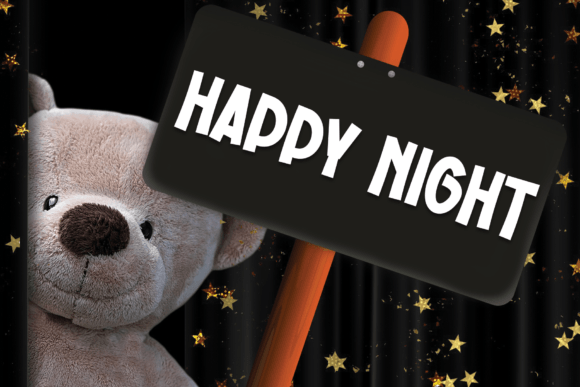 Mood Night Font PNG with transparent background - Preview 4