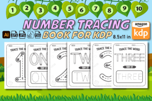 Number Tracing activity Book for KDP
