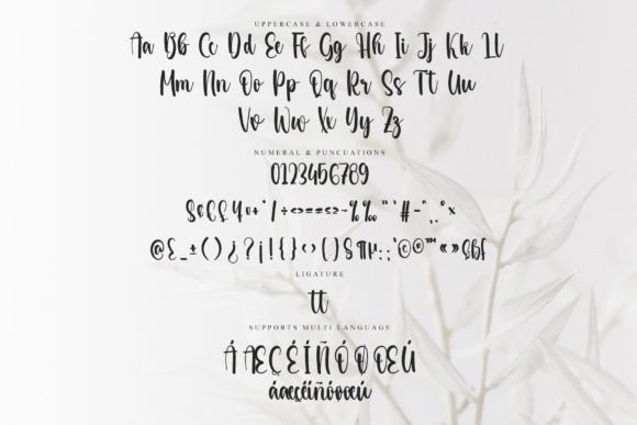 Obscure Font PNG with transparent background - Preview 5