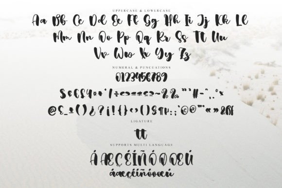 Proverty Font PNG with transparent background - Preview 5