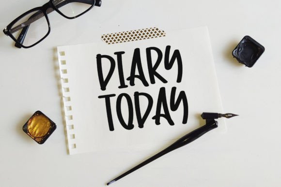 Sample Bright Font PNG with transparent background - Preview 3