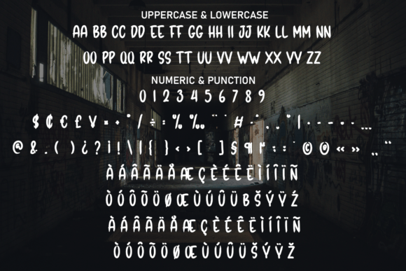 Scary School Font PNG with transparent background - Preview 6