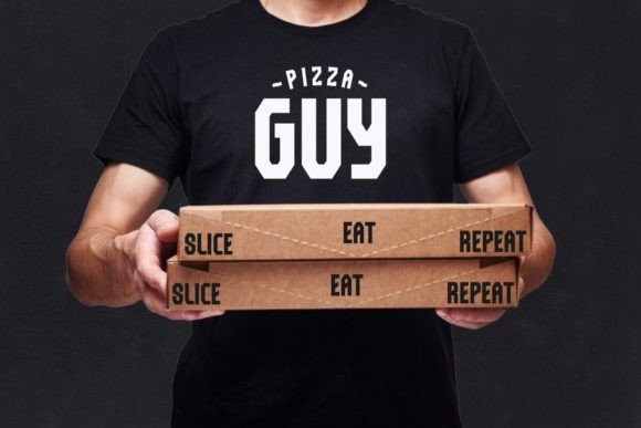 Black Pizza Font - Preview 2