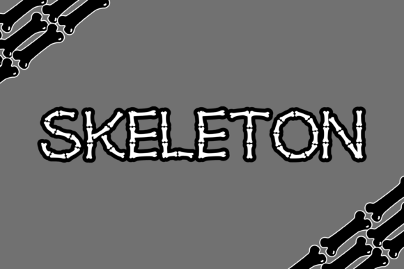 Bone Pop Font - Preview 2