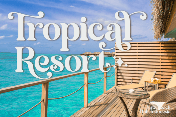 Bright Vintage Font PNG with transparent background - Preview 5