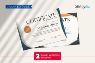 Certificate of Appreciation Template Graphic by SnapyBiz · Creative Fabrica