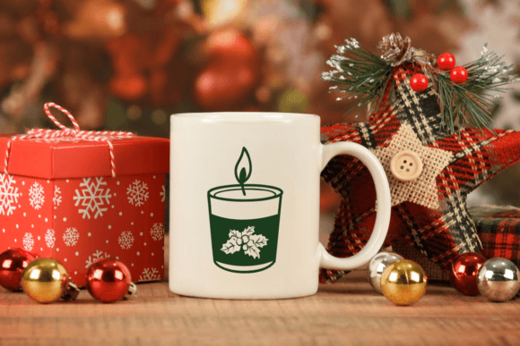Christmas Candles Font - Preview 1