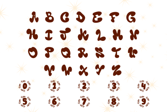Christmas Monogram Font - Preview 2