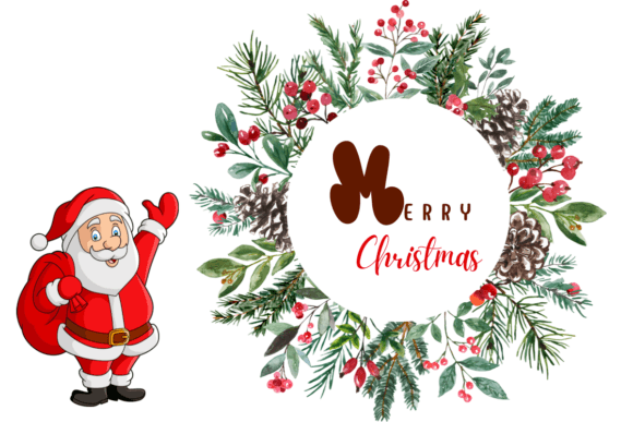 Christmas Monogram Font - Preview 3