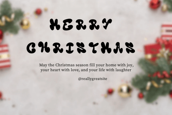 Christmas Monogram Font - Preview 4