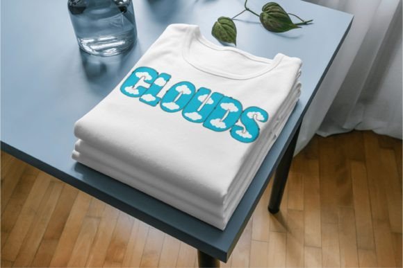 Clouds Font - Preview 2