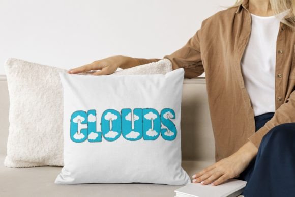 Clouds Font - Preview 3