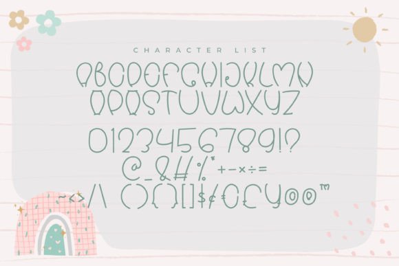 Cute Kids Font - Preview 4