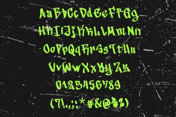 Gedrow Font - Preview 2