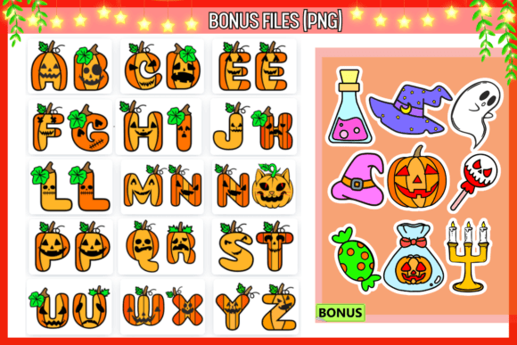 Halloween Pumpkin Font - Preview 2