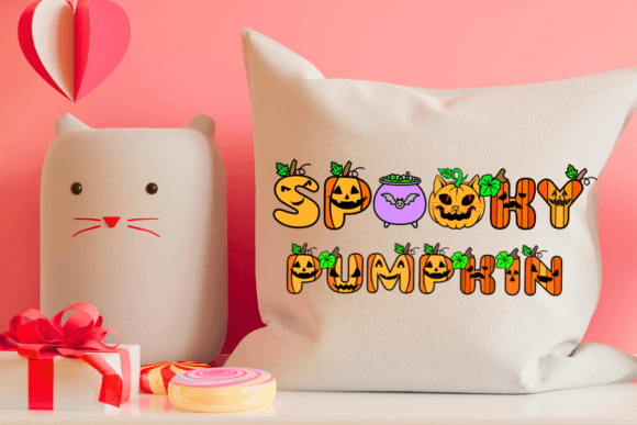 Halloween Pumpkin Font - Preview 5