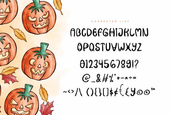 Hello Pumpkin Font - Preview 4