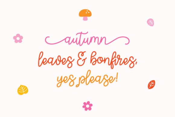 Hello September Duo Font - Preview 1