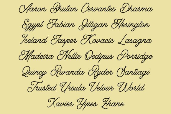 Jinglers Font PNG with transparent background - Preview 3