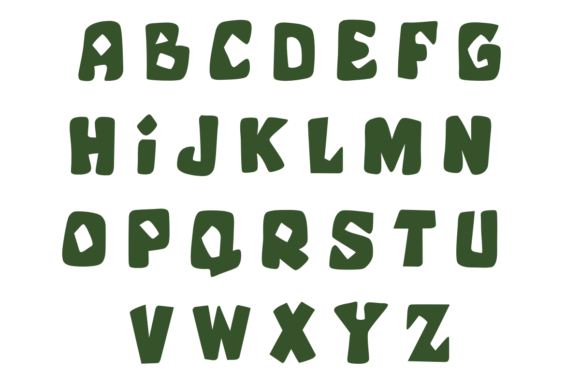 Kwanzaa Font PNG with transparent background - Preview 1