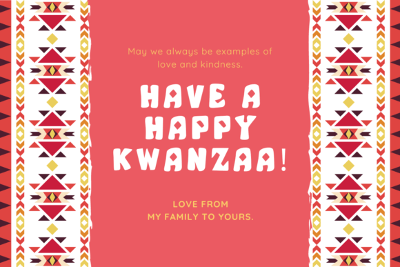 Kwanzaa Font PNG with transparent background - Preview 5