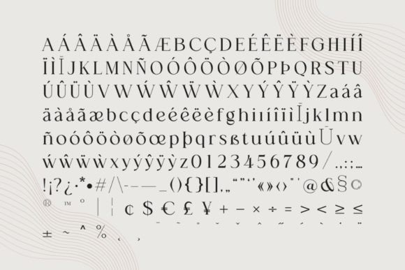 La Segar Font PNG with transparent background - Preview 3