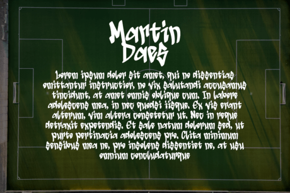 Martin Daes Font PNG with transparent background - Preview 3