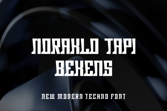 Norbeks Font font preview - 1