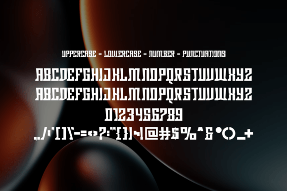 Norbeks Font font preview - 3