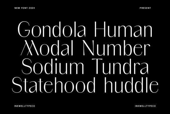 Panteka Sans Font font preview - 4