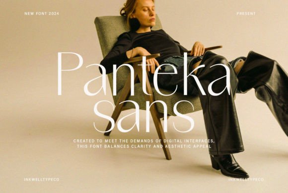Panteka Sans Font font preview - 5
