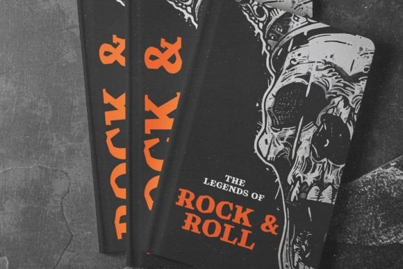 Rebel Riff Font PNG with transparent background - Preview 5