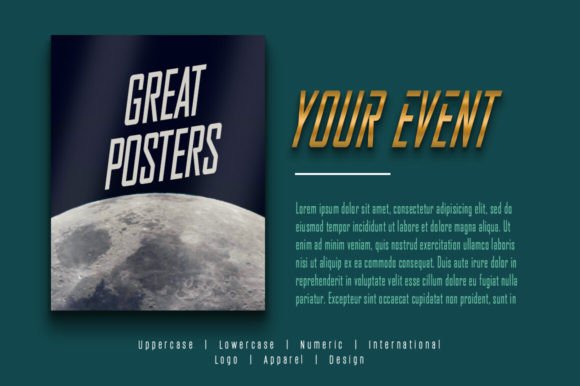 Apollo Force Font - Preview 3