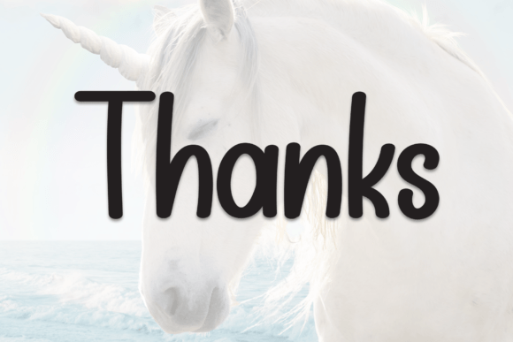 Boho Unicorn Font - Preview 6