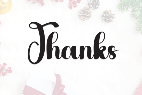 Christmas Font - Preview 6