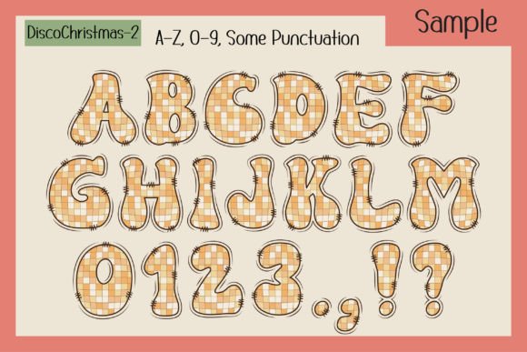 Disco Christmas Font - Preview 3