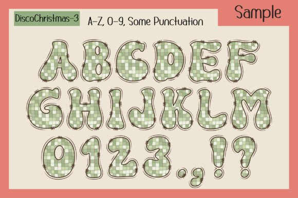 Disco Christmas Font - Preview 4
