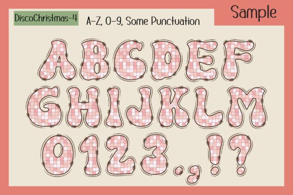 Disco Christmas Font - Preview 5
