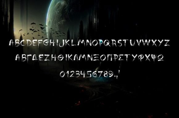Dystopia Font - Preview 4