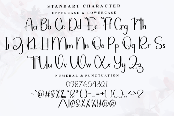 Embroidery Font - Preview 4