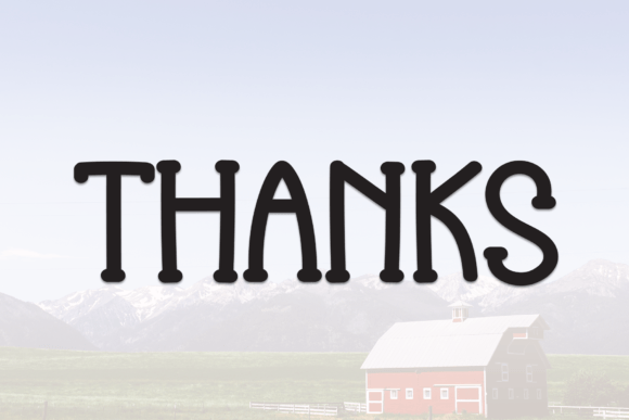 Farmhouse Font - Preview 6
