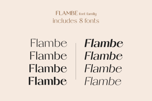Flambe Font - Preview 3
