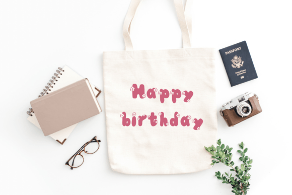 Flower Font - Preview 6
