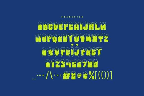 Froozzen Winter Font - Preview 6