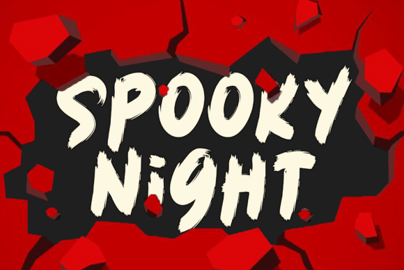 Halloween Font - Preview 1