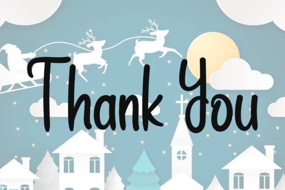 Happy Christmas Font - Preview 5