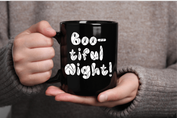 Mummy Bloom Font PNG with transparent background - Preview 1