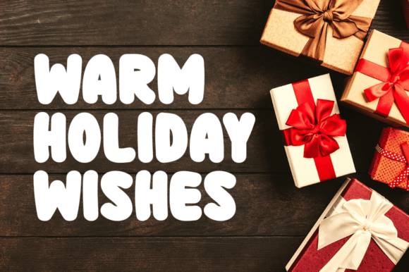 Revered Christmas Font PNG with transparent background - Preview 1