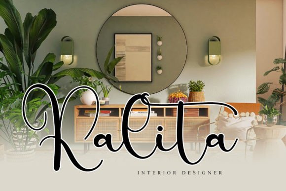 Rustic Vintage Font PNG with transparent background - Preview 1