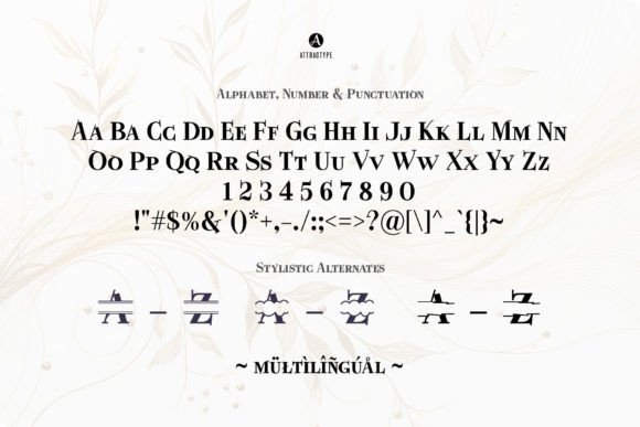 Smart Split Font PNG with transparent background - Preview 6